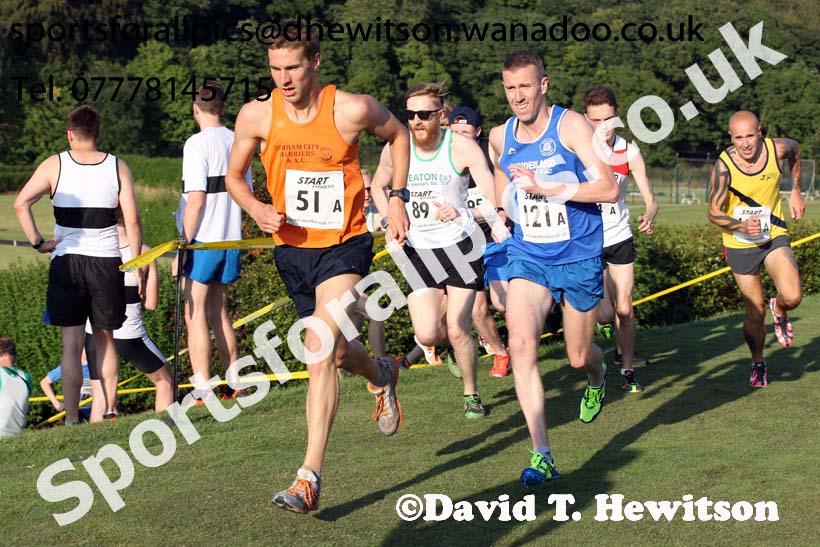 Senior mens Durham City Cross Country Relays. Photo: David T. Hewitson/Sports for All Pics